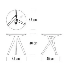 1025 Beistelltisch
