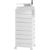 360° Container mit Rollen H 127cm