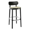 118 H Barhocker mit Rohrgeflecht 94cm
