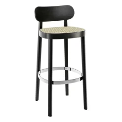 118 H Barhocker mit Rohrgeflecht 94cm