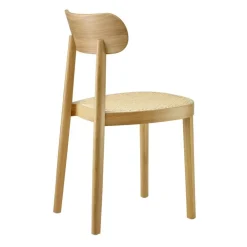 118 Stuhl mit Rohrgeflecht