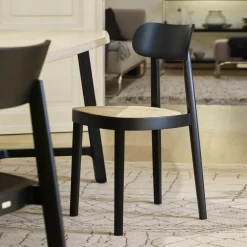 118 Stuhl mit Rohrgeflecht 4er Set