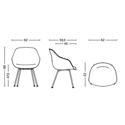 About a Chair 127 Armlehnstuhl