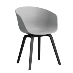 About a Chair AAC 22 2.0 Armlehnstuhl Eiche schwarz lackiert