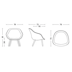 About a Lounge Chair AAL 82 Sessel Leder