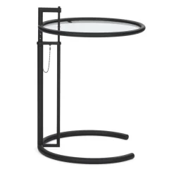 Adjustable Table E 1027 Black Version Beistelltisch
