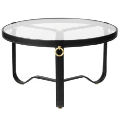 Adnet Couchtisch Ø 70cm