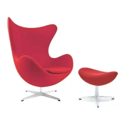 Aktion Egg Chair/Das Ei™ Sessel + Hocker Stoff