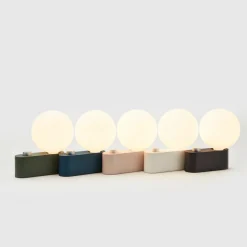 Alumina Tisch-/Wandleuchte + Sphere IV LED E27 Dim To Warm
