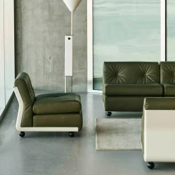 Amanta 2 Sitzer Sofa Leder