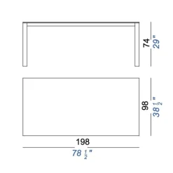Apta P134 Esstisch Fix