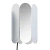 Arcs Wandleuchte mit Stecker