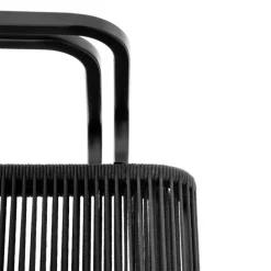 Aria S43 Armlehnstuhl Gestell schwarz stapelbar