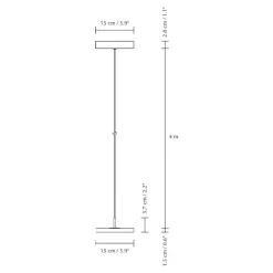 Asteria Micro LED Pendelleuchte V2