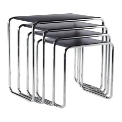 B 9 Beistelltisch 4er Set Buche