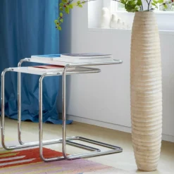 B 97 Beistelltisch 2er Set Glas