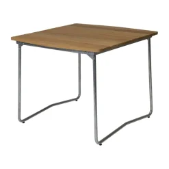 B31 84 Gartenesstisch klappbar 92x84cm Eiche