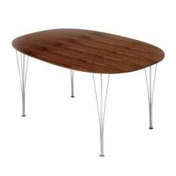 B612 Super-elliptischer Tisch Furnier 150x100x72cm