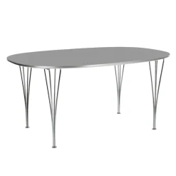 B612 Super-elliptischer Tisch Laminat 150x100x72cm