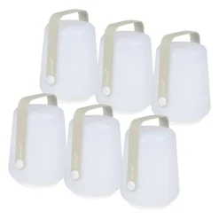 Balad LED Akkuleuchte 6er Set H 12cm