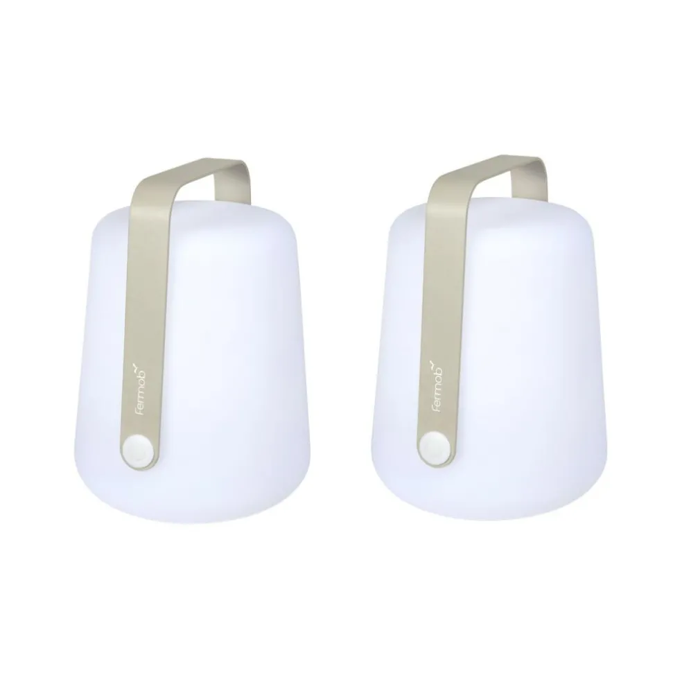 Balad LED Leuchte mit Akku H 25cm 2er Set