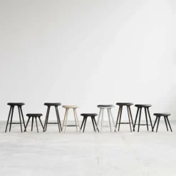 Barhocker Gestell Eiche H 69cm