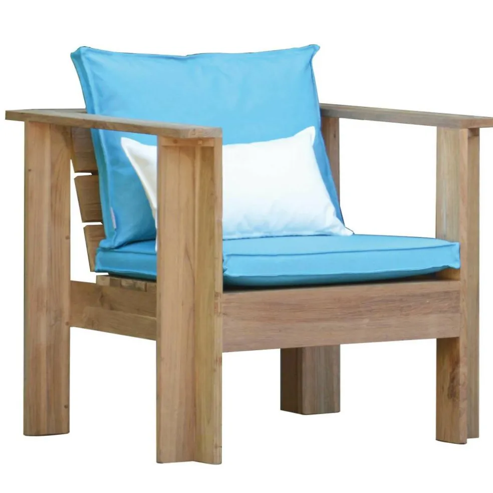 Batten Teakholz Loungesessel