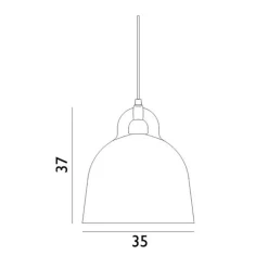 Bell Pendelleuchte S