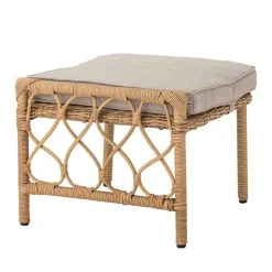 Belluce Loungestuhl mit Hocker