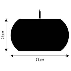 BF 20 Pendelleuchte Ø38cm