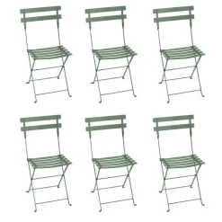 Bistro Metall Klappstuhl 6er Set