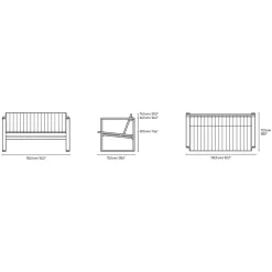 BK12 Gartensofa