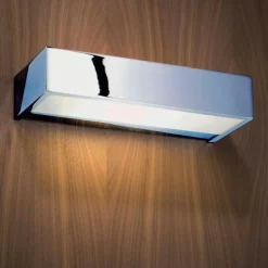 Box Wandleuchte Chrom