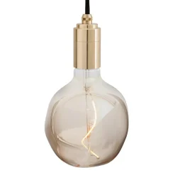 Brass Pendelleuchte mit Voronoi I LED E27 FILAMENT 2W => 10W