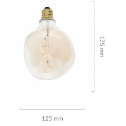 Brass Pendelleuchte mit Voronoi I LED E27 FILAMENT 2W =><noscript><img width=