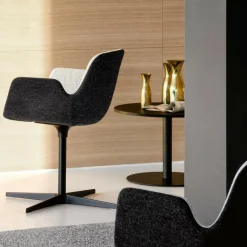 Brio Beistelltisch Gestell schwarz H40cm