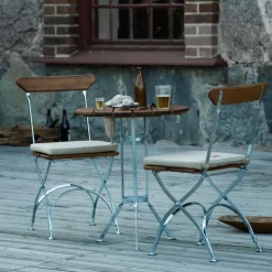 Bryggeri Gartenesstisch klappbar Ø60cm Teak