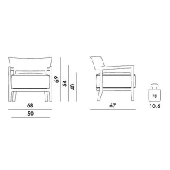 Cara Solid Sessel