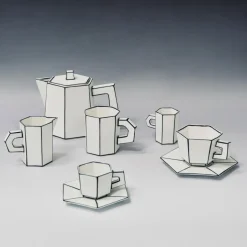 Carte Blanche Espressotasse mit Untertasse 2er Set