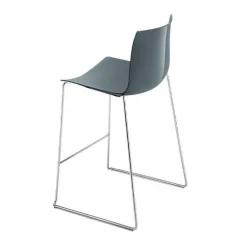 Catifa 46 0474 Barhocker niedrig einf. Chrom