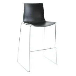 Catifa 46 0474 Barhocker niedrig einf. Chrom