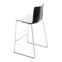 Catifa 46 0474 Barhocker niedrig zweif. Chrom