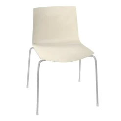 Catifa 46 Stuhl einfarbig Gestell Chrom