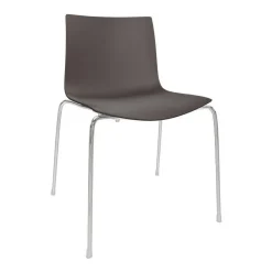 Catifa 46 Stuhl einfarbig Gestell Chrom