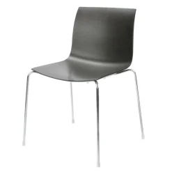 Catifa 46 Stuhl einfarbig Gestell Chrom