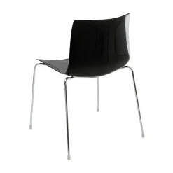 Catifa 46 Stuhl einfarbig Gestell Chrom