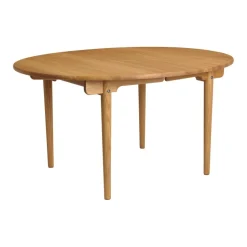 CH337 Esstisch oval 140x115x72cm ausziehbar