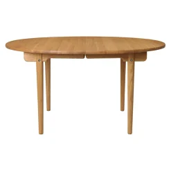 CH337 Esstisch oval 140x115x72cm ausziehbar