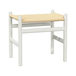 CH53 Soft Tones Fußhocker Gestell Buche