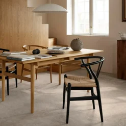 CH24 Soft Wishbone Chair Gestell Buche